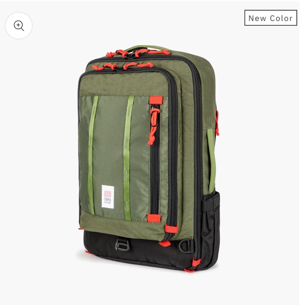 NWT Topo Designs Global Travel Bag 30L - OLIVE
